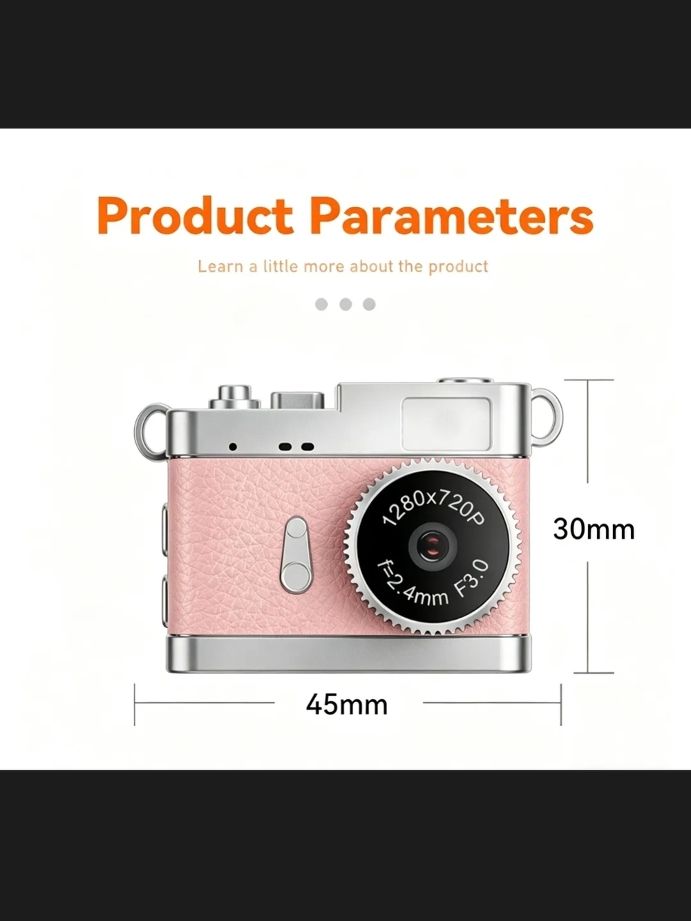Mini Digital Camera NWT - Picture 5 of 5
